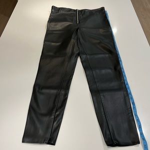 Zara Leather Pants Size Small